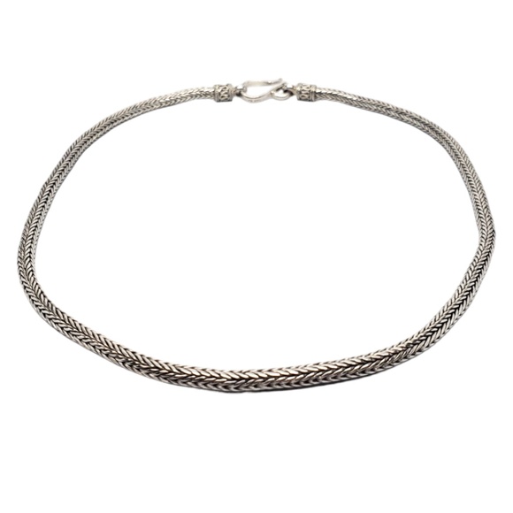 BA Sterling Silver Flexible Snake Chain Necklace #17646 - Picture 1 of 6